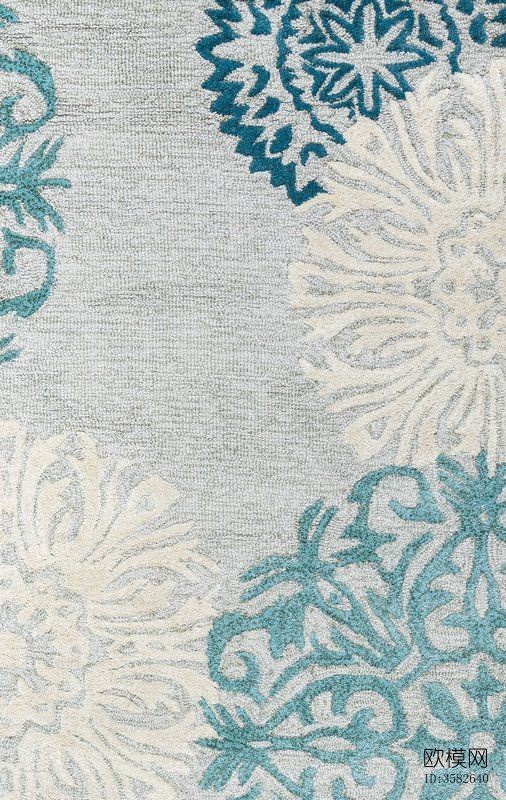 超清中式地毯贴图下载