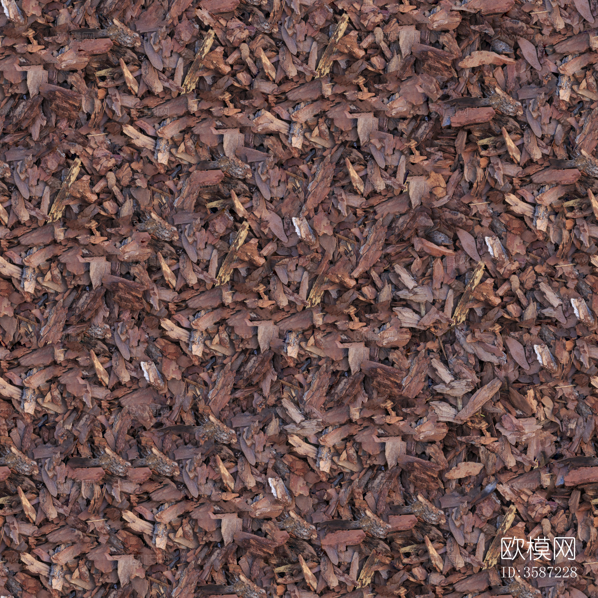 园林景观松树皮铺地贴图 (2)下载