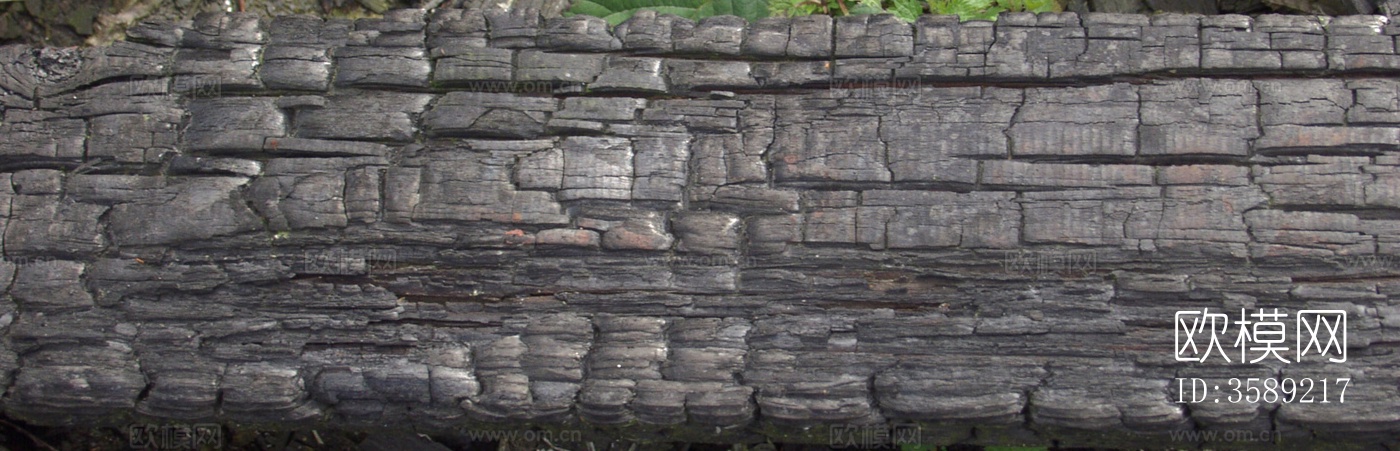 木材-燃烧过的木梁10张贴图下载（渲染图3）