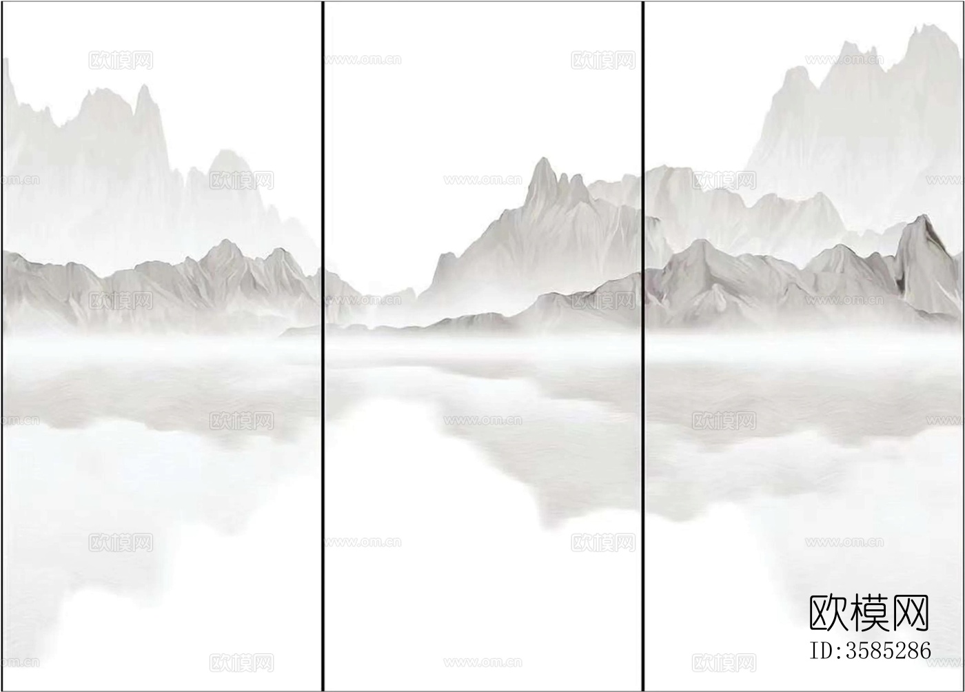 湖光山色大理石岩板