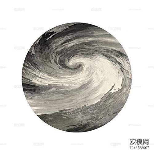 圆形地毯贴图下载