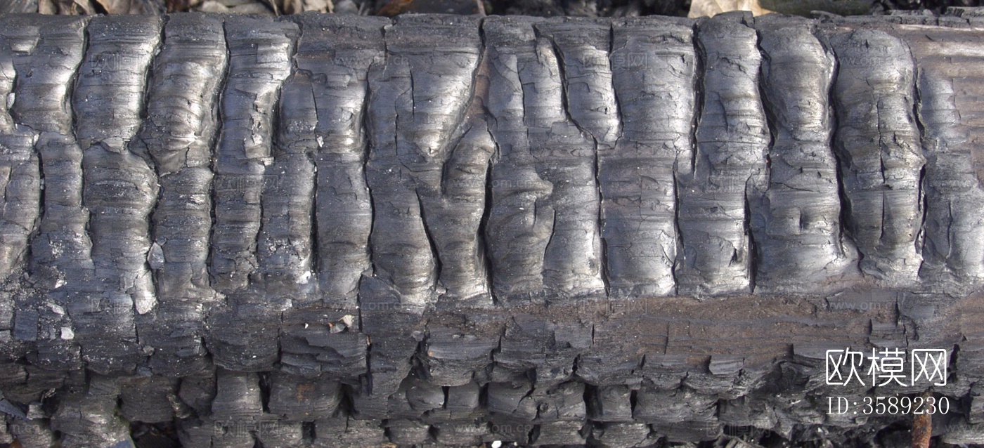 木材-燃烧过的木梁10张贴图下载（渲染图7）