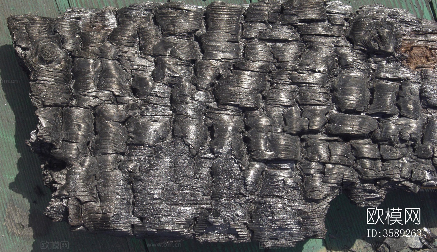 木材-燃烧过的10张贴图特写镜头下载（渲染图2）