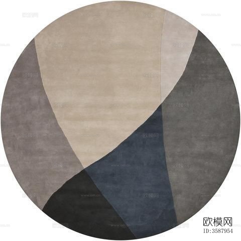 圆形地毯贴图下载