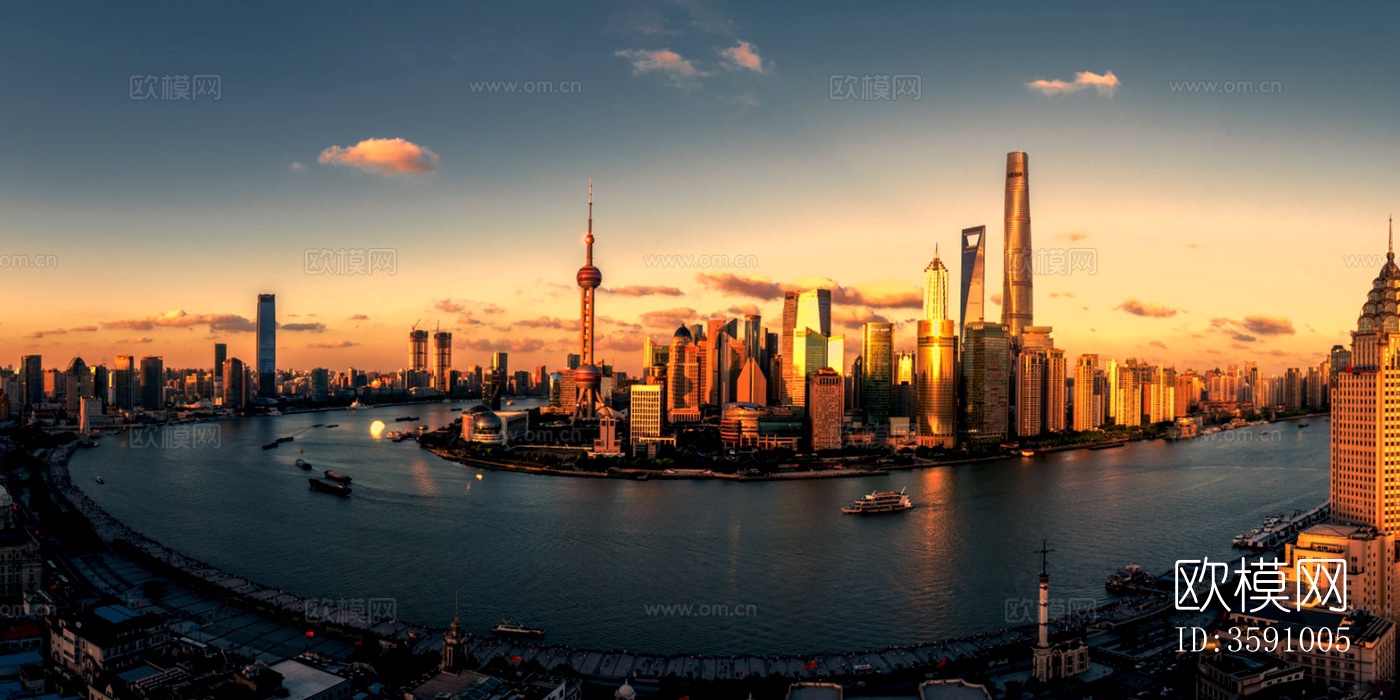 城市上海中心HDR贴图下载