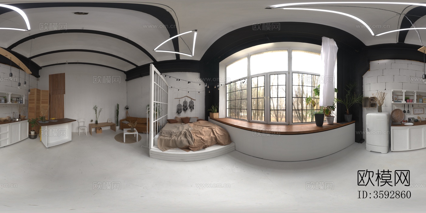 住宅室内高清全景HDR下载