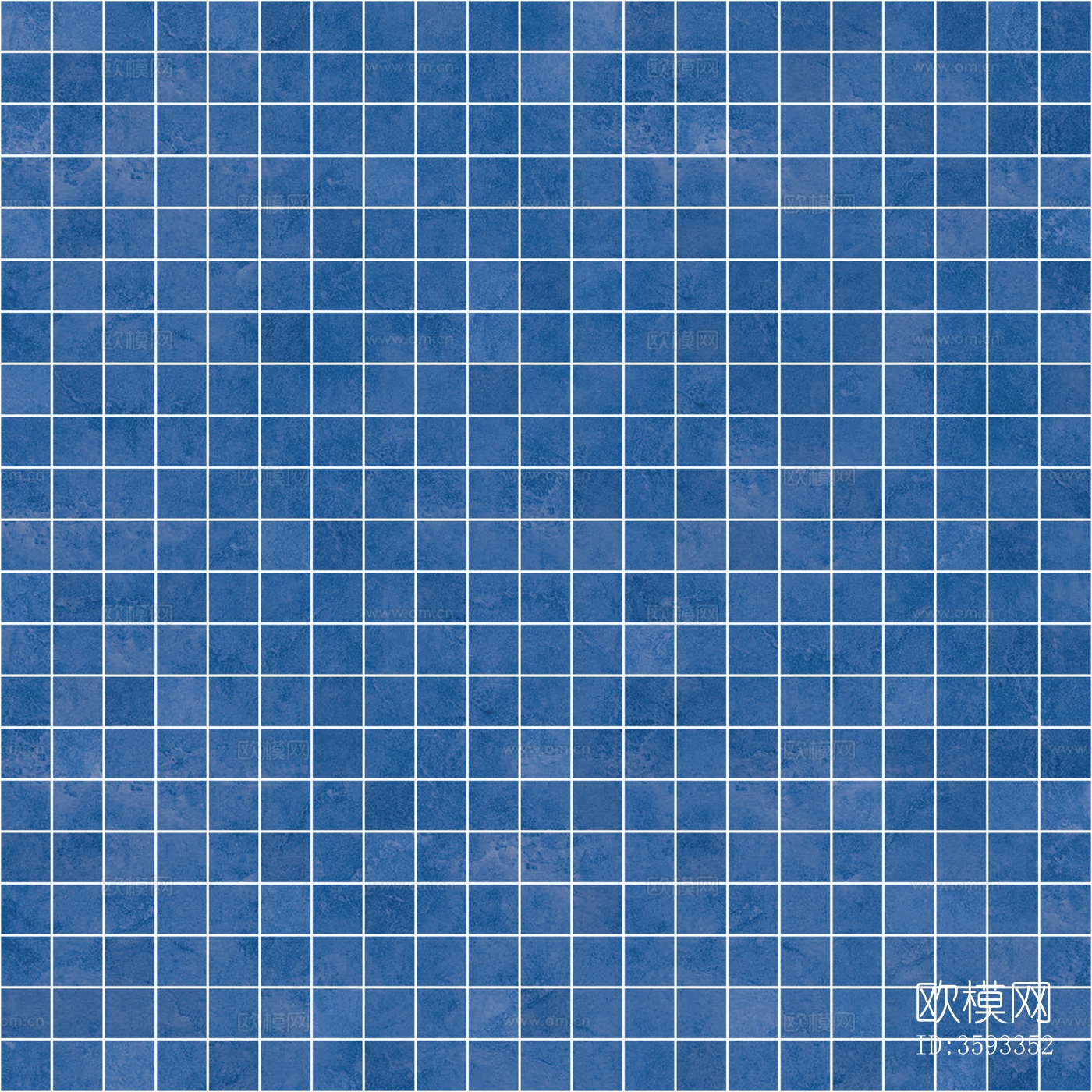 蓝色马赛克瓷砖贴图下载