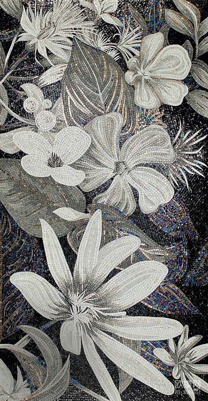 艺术拼花马赛克贴图下载