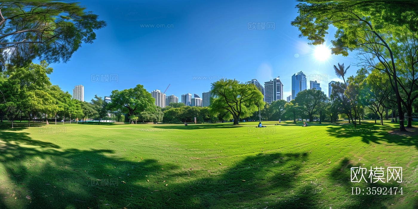 户外全景草坪天空HDR贴图贴图下载下载