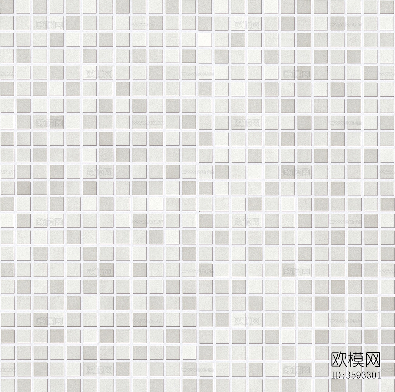 浅灰白色亚光石材马赛克贴图下载