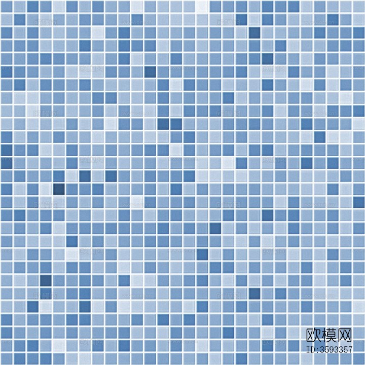蓝白马赛克+高清无缝材质贴图+泳池+水池+景观设计下载