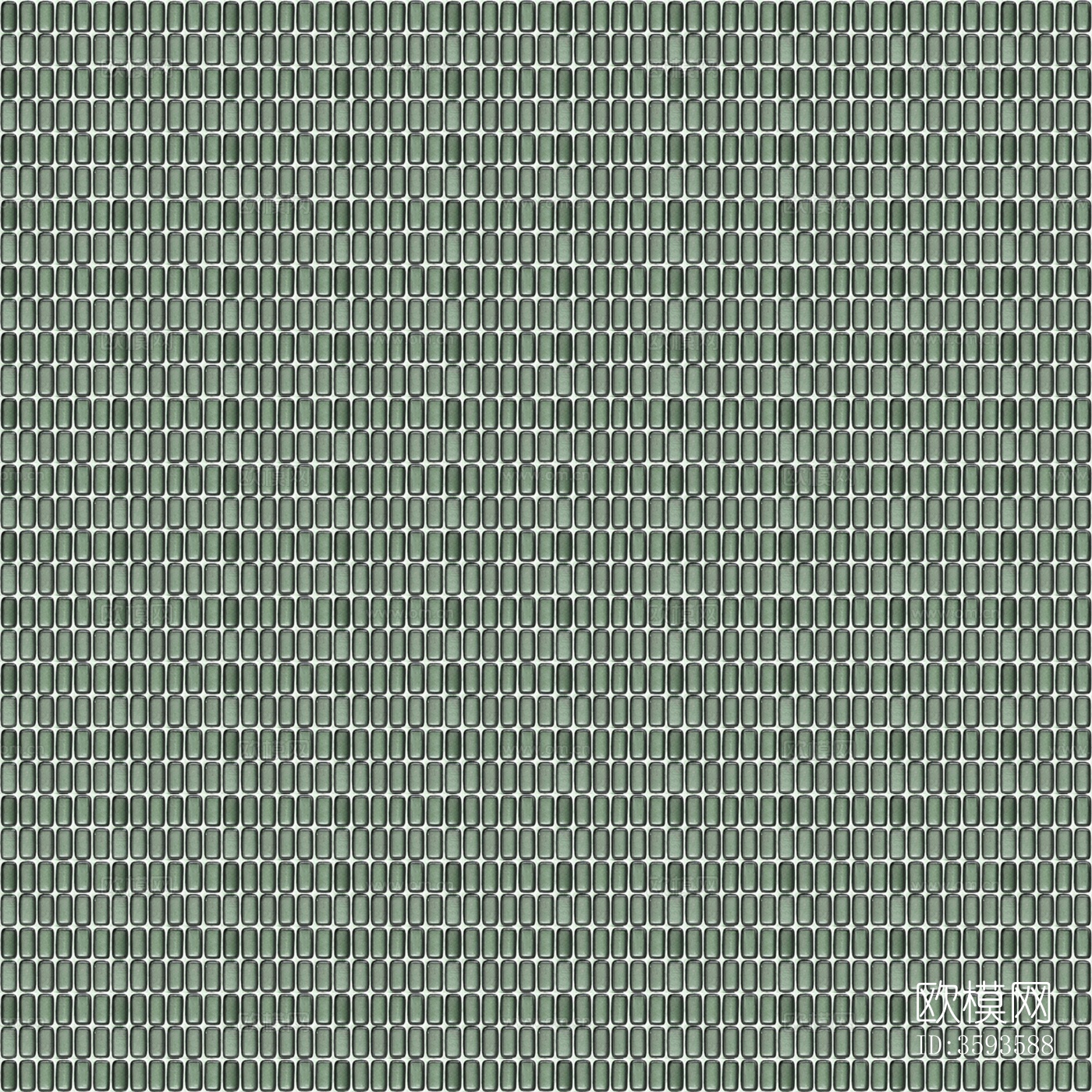 复古绿色玻璃马赛克贴图下载