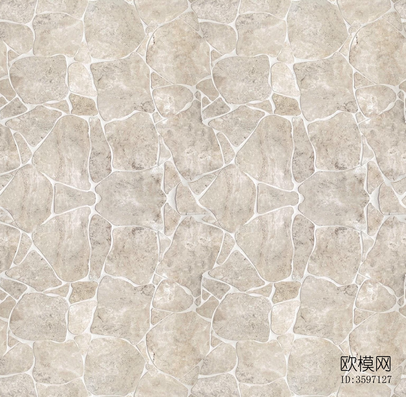 无缝诧寂风文化石墙地面贴图下载