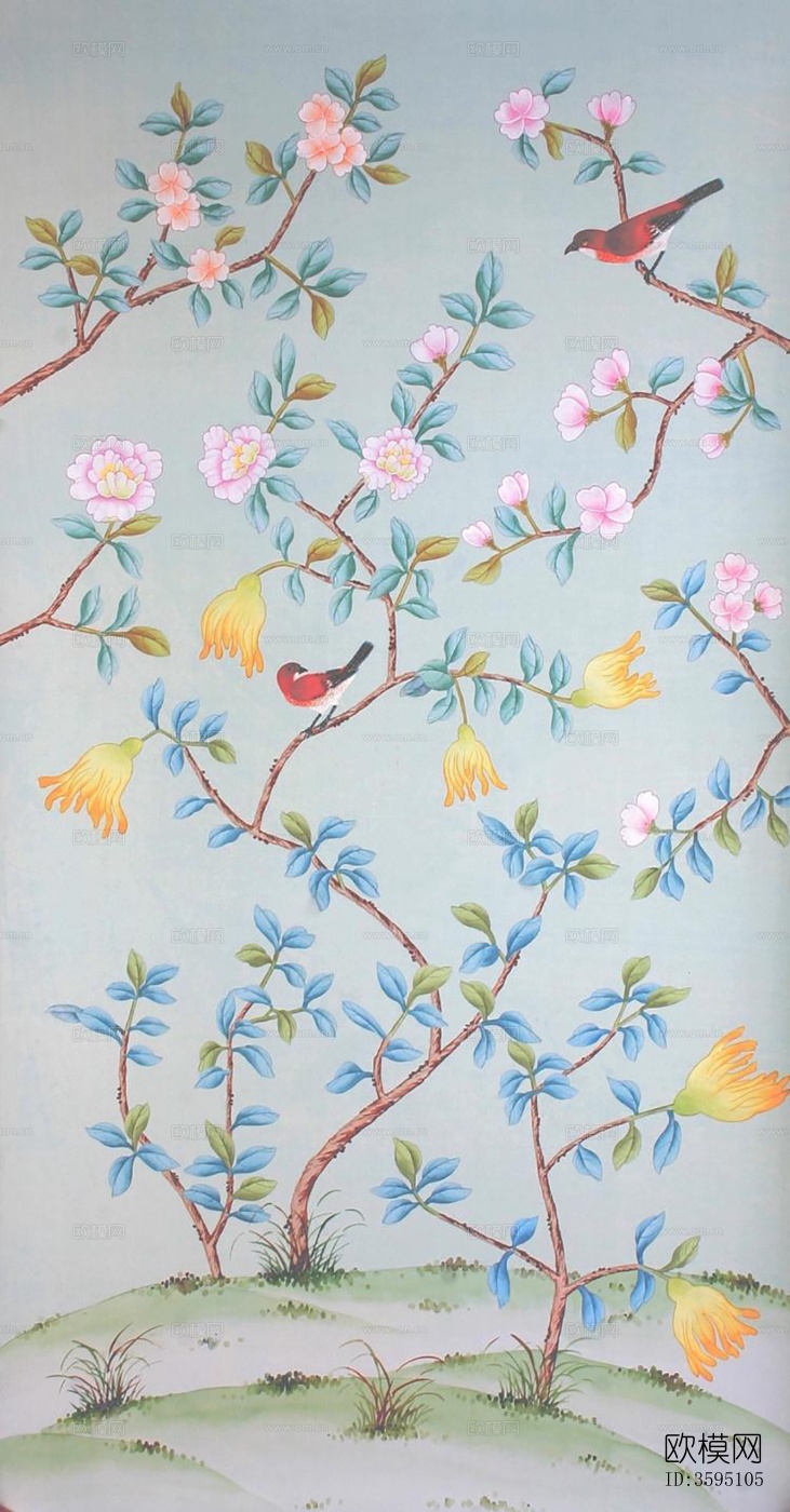 壁纸壁画布纹花纹