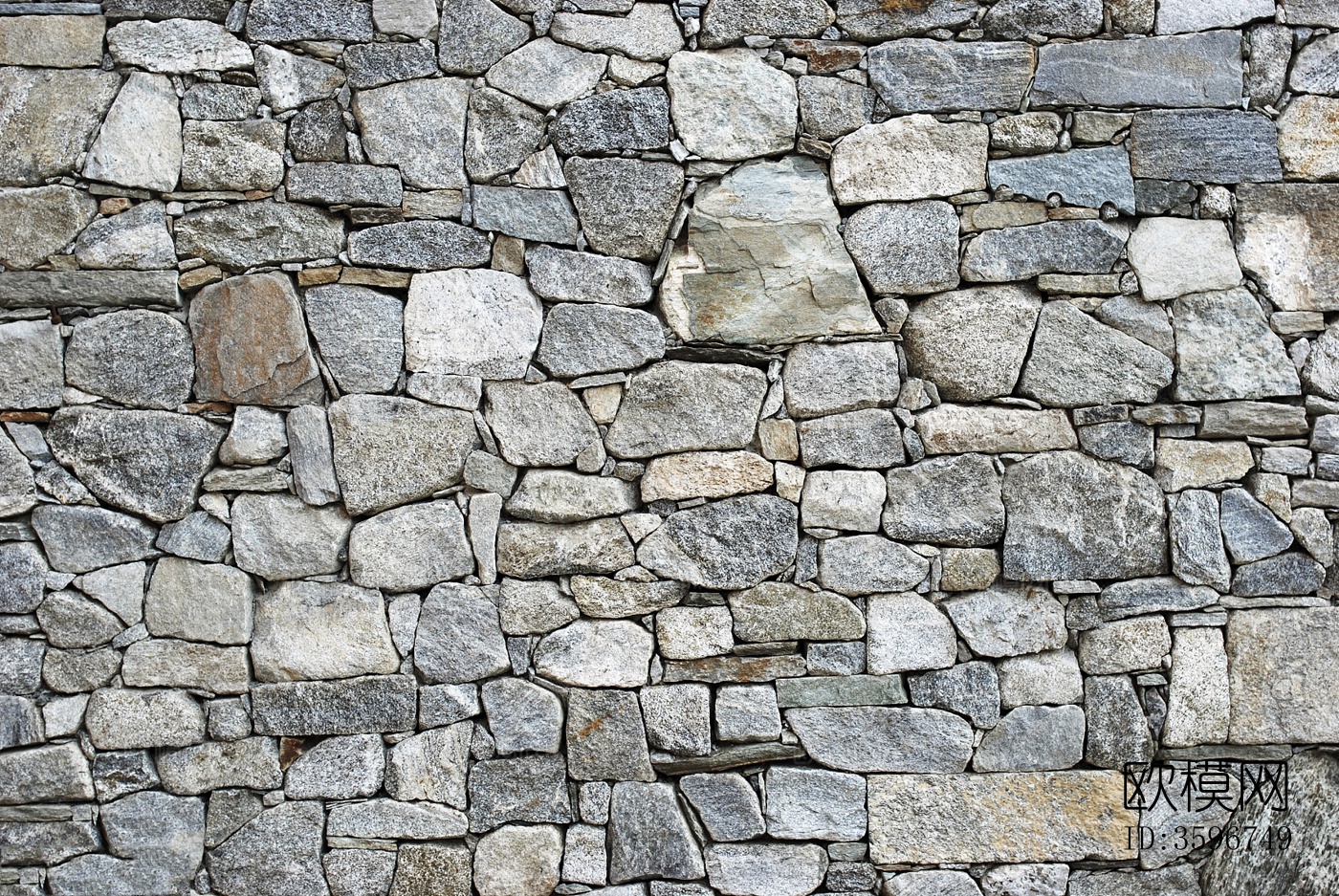 堆积毛石墙岩壁贴图下载