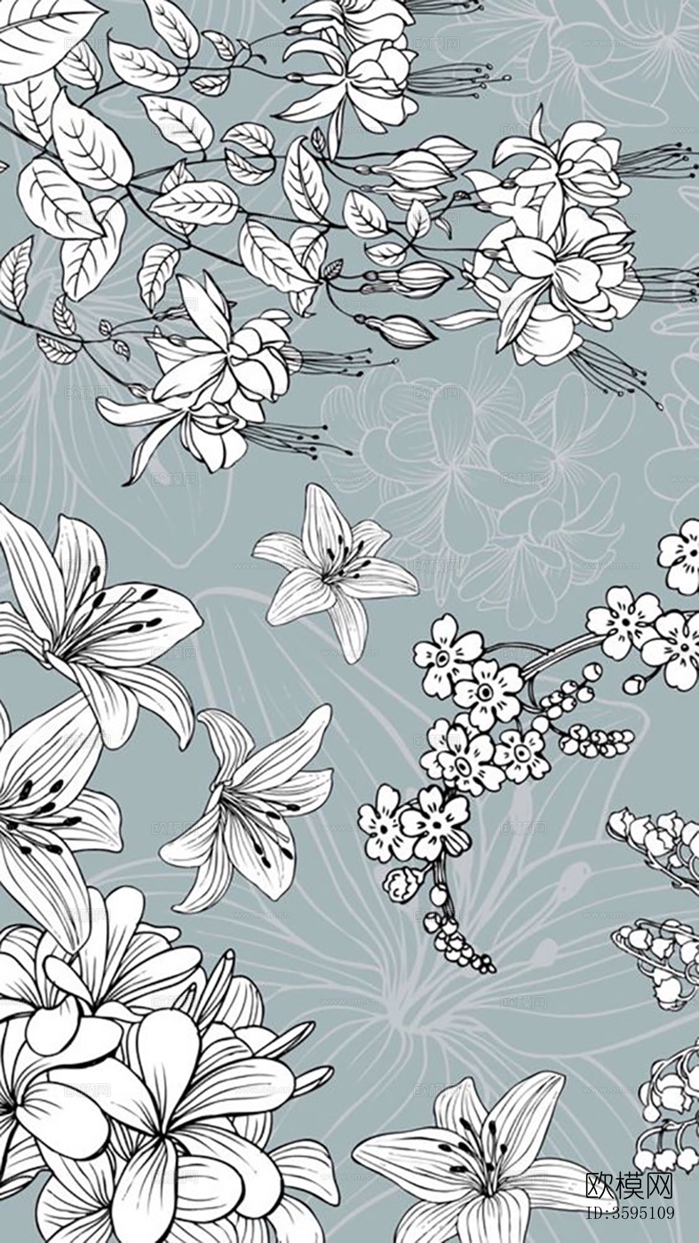 壁纸壁画布纹花纹