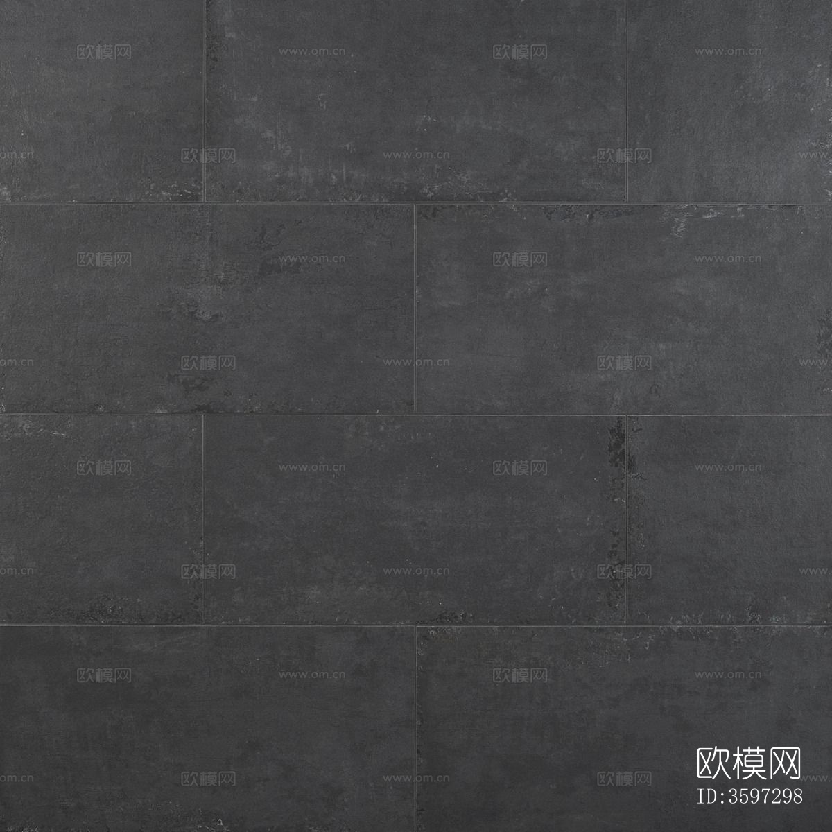 黑色石纹砖贴图下载