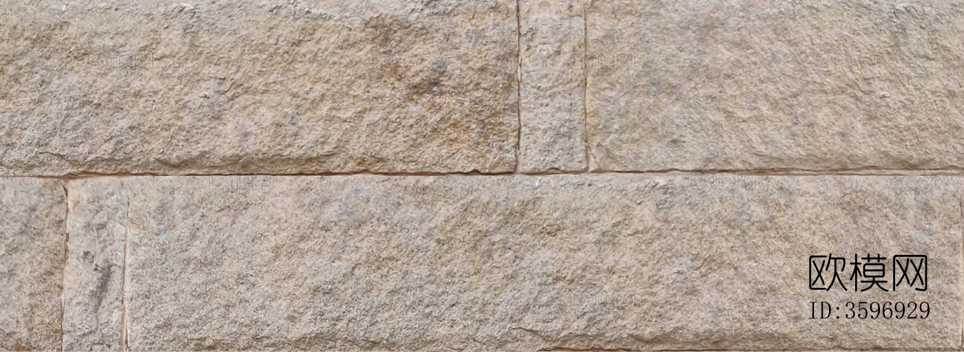 乡村铺装_条石铺装_闽南条石铺装贴图下载