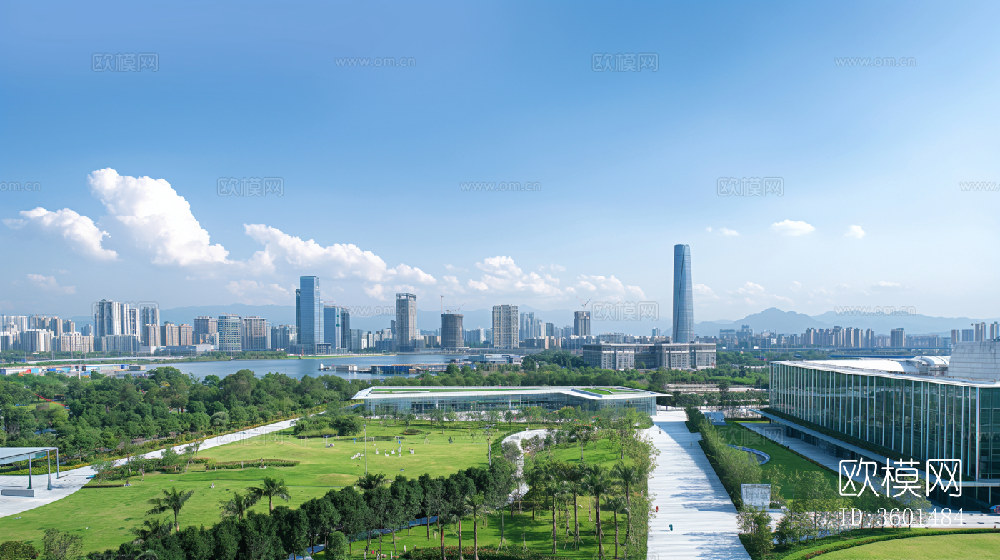 城市白天外景贴图下载