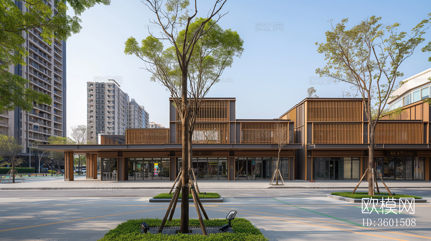 街道马路白天外景下载