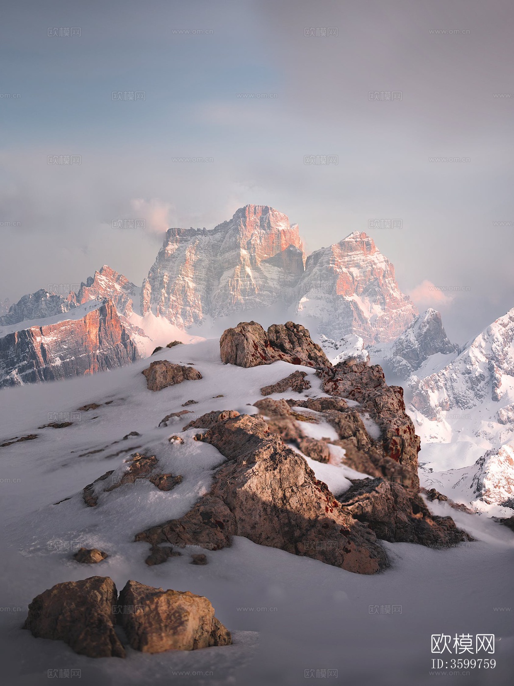 自然风景山峦叠嶂背景下载