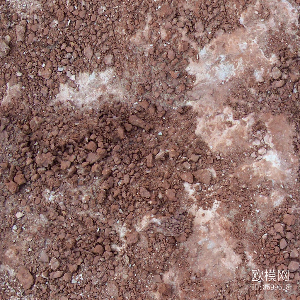 无缝红色砾石碎石岩石泥土地面路面下载