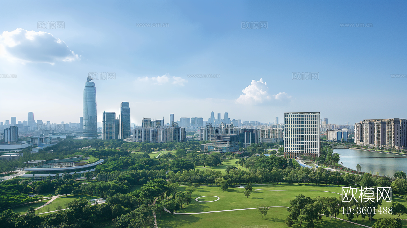 城市白天外景贴图下载