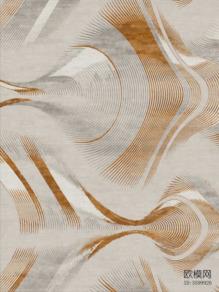 现代简约纹理地毯下载