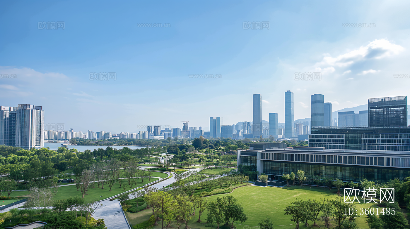 城市白天外景贴图下载