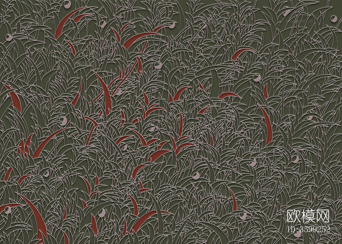 红色植物壁纸下载