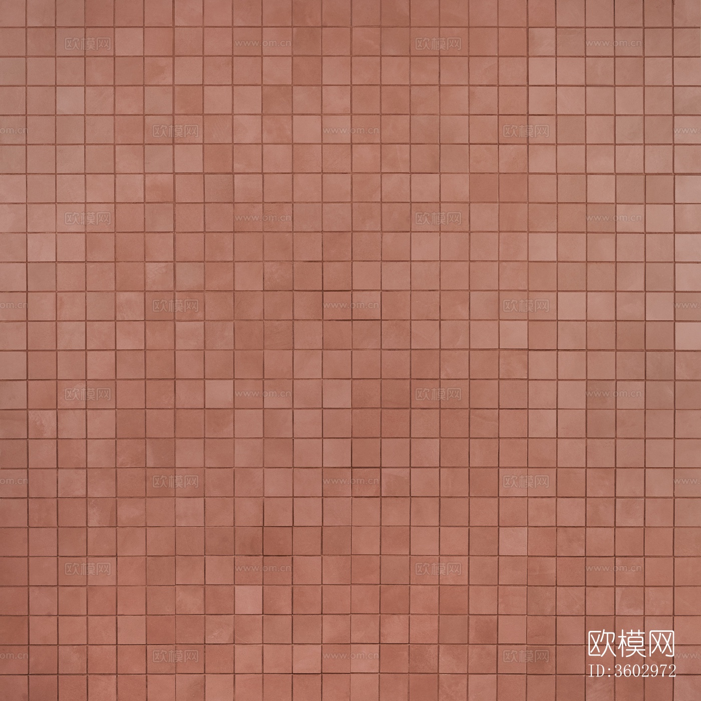 豆沙红瓷砖超清马赛克贴图下载