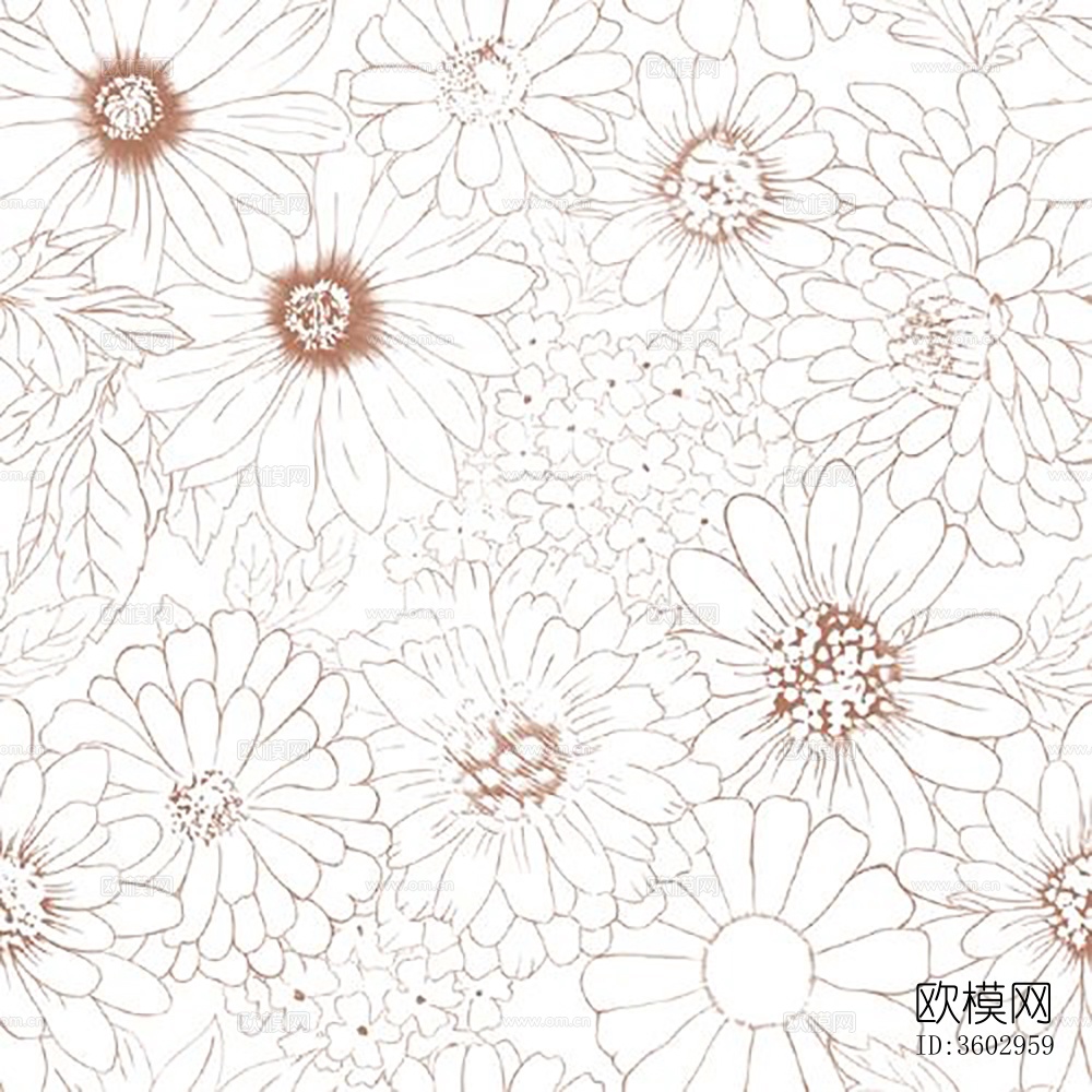 壁纸壁画花纹板