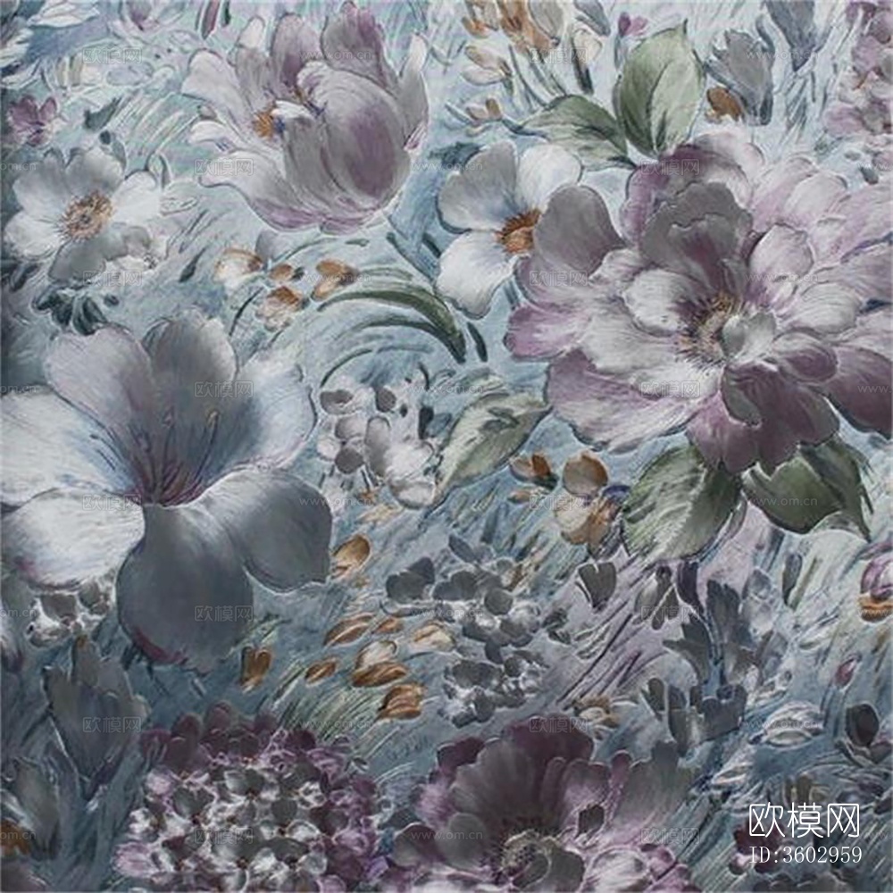 壁纸壁画花纹板