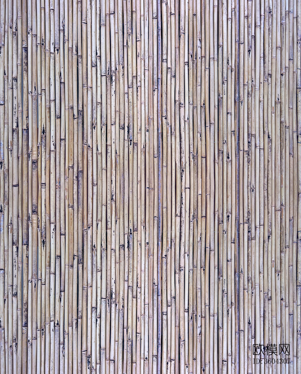 无缝灰色做旧竹竿竹子栅栏下载