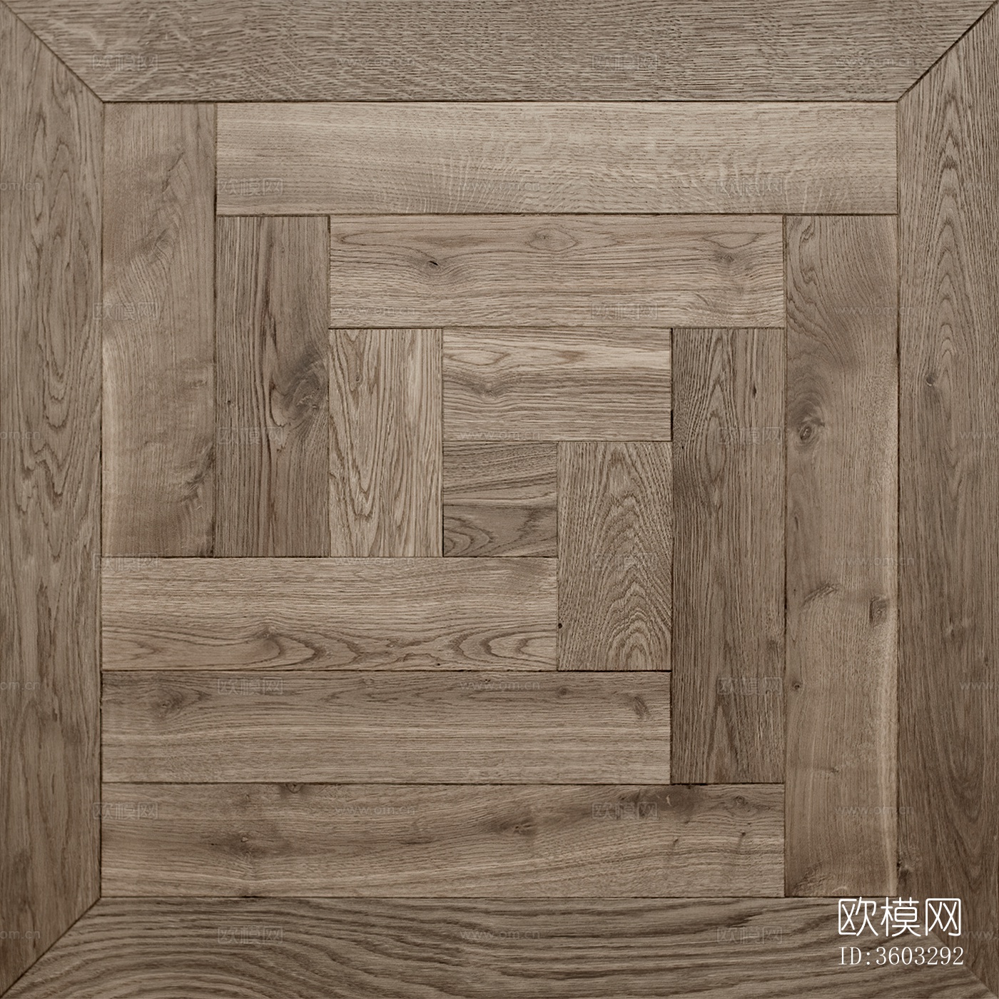 灰咖色拼花超清木地板贴图下载