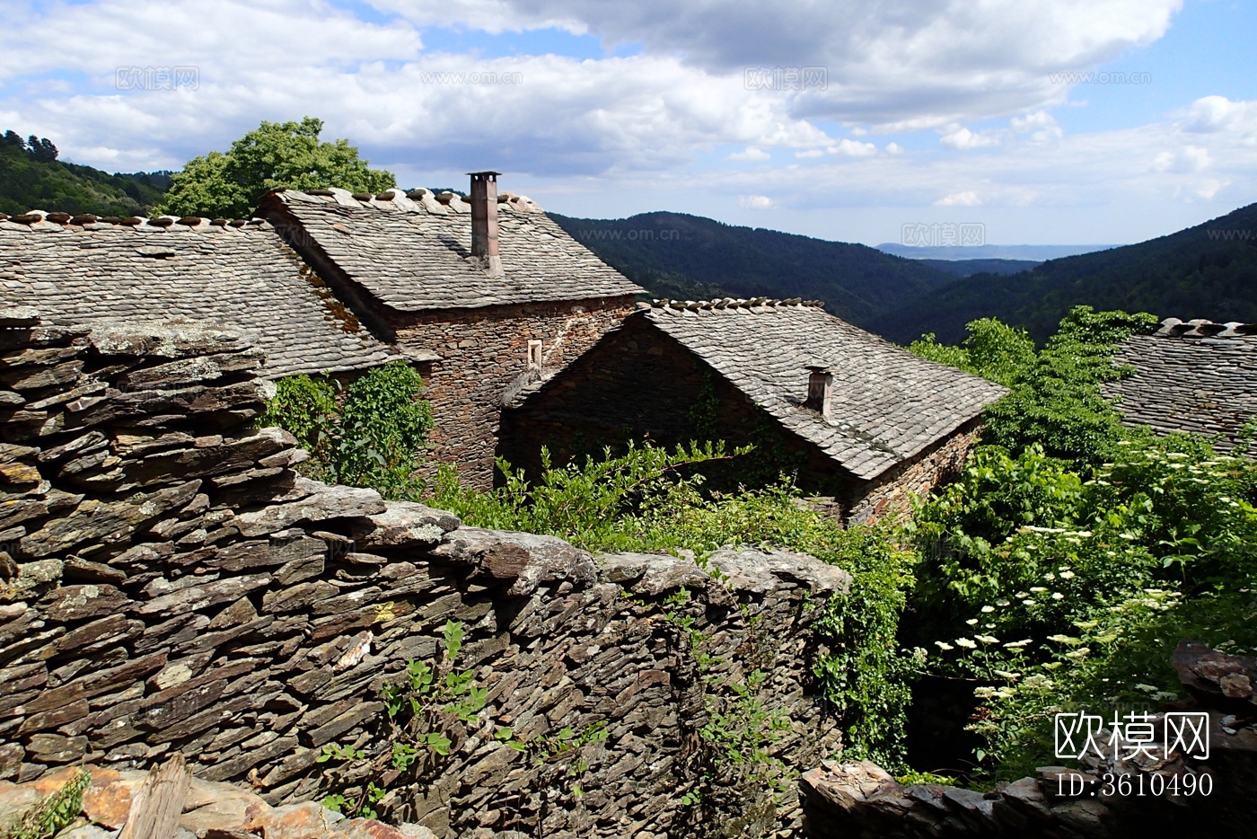 欧洲乡村风景 欧洲建筑别墅图下载