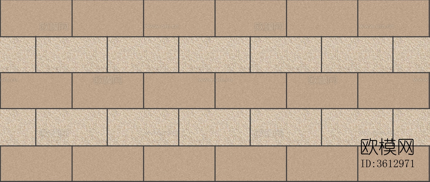 米黄色石材墙面砖墙 工字拼大理石墙砖下载