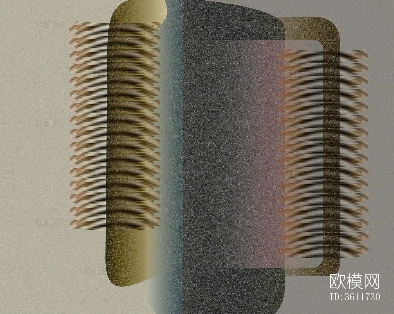 棕色几何壁纸下载