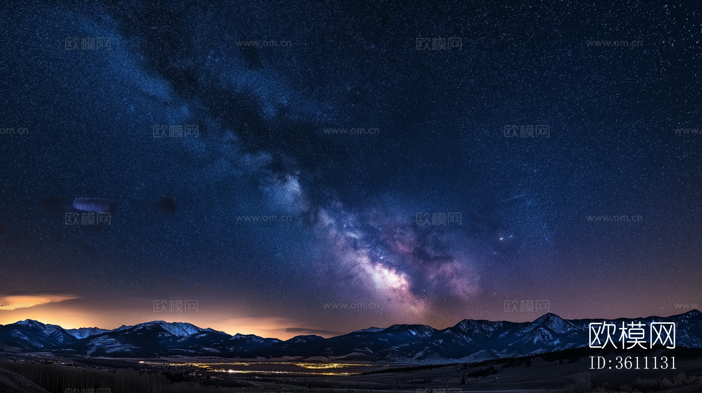 自然风景夜景贴图下载