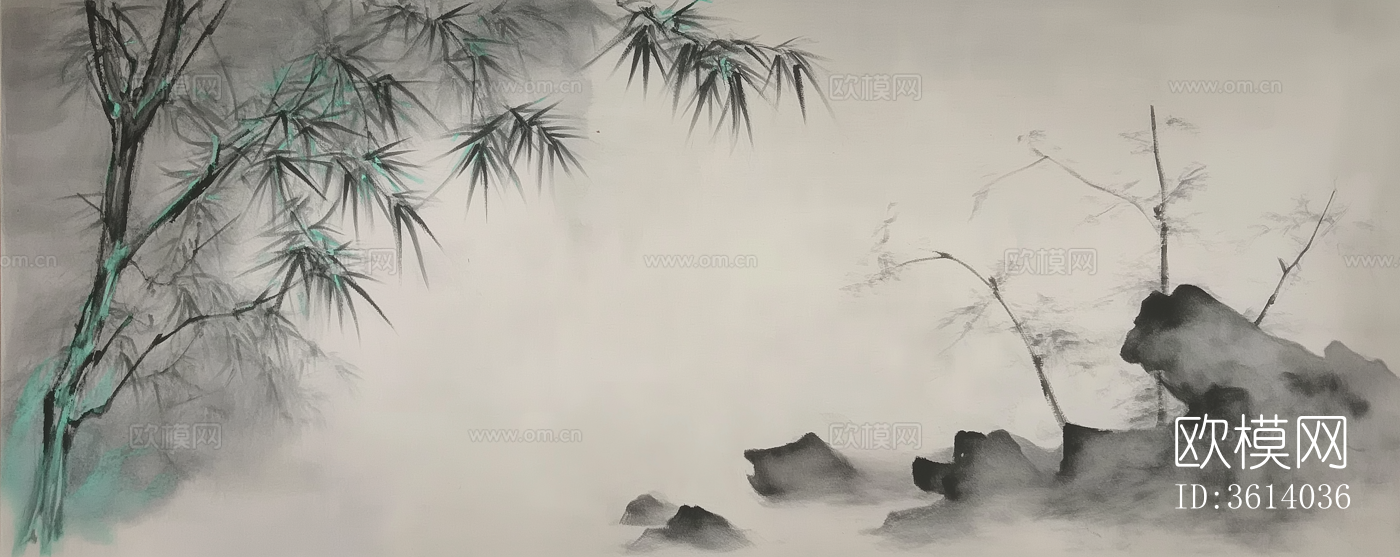 新中式水墨国画下载