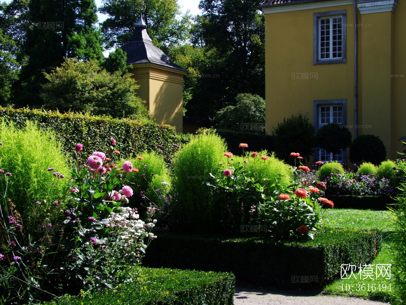 欧洲乡村风景 欧洲建筑别墅图下载