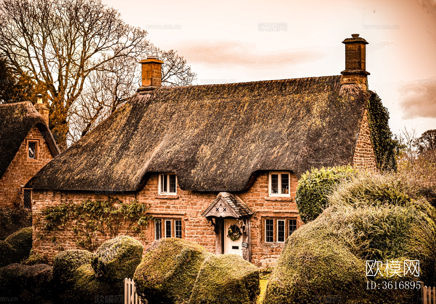 欧洲乡村风景 欧洲建筑别墅图下载