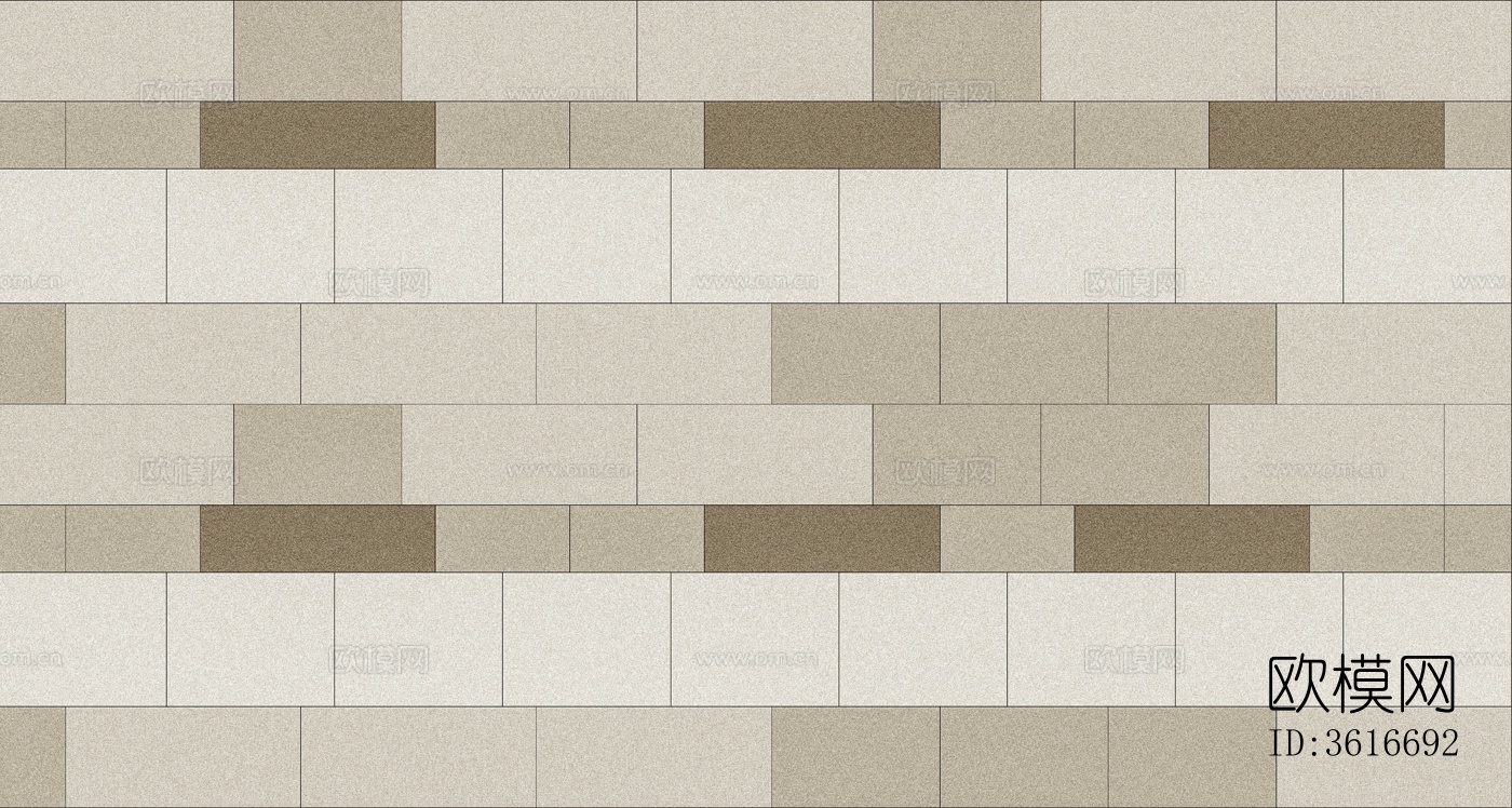 欧式地面石材铺装 景观跳色拼缝铺装下载