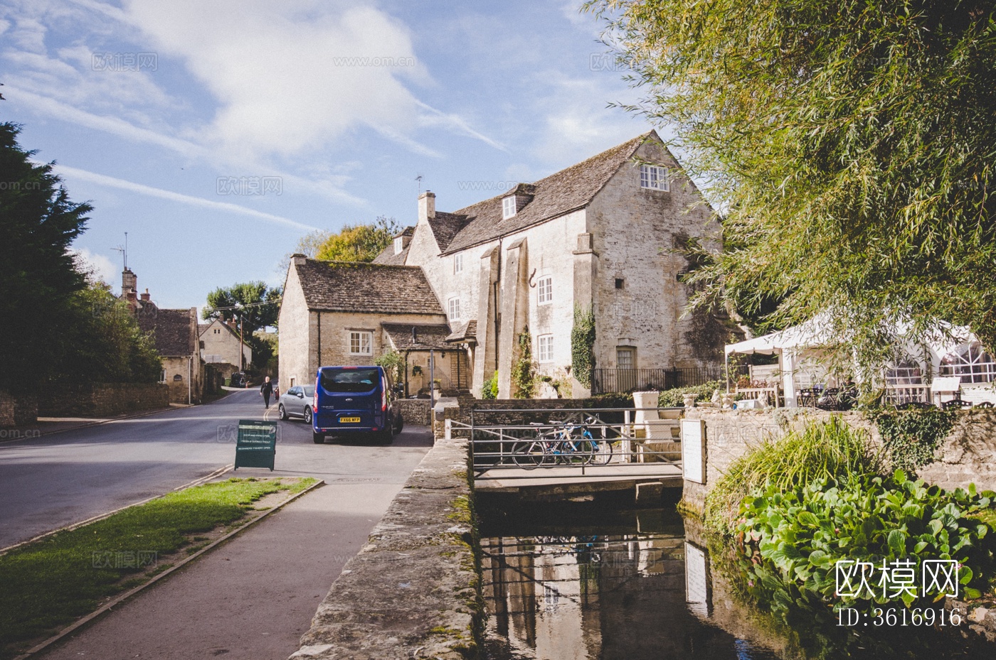 欧洲乡村风景 欧洲建筑别墅图下载