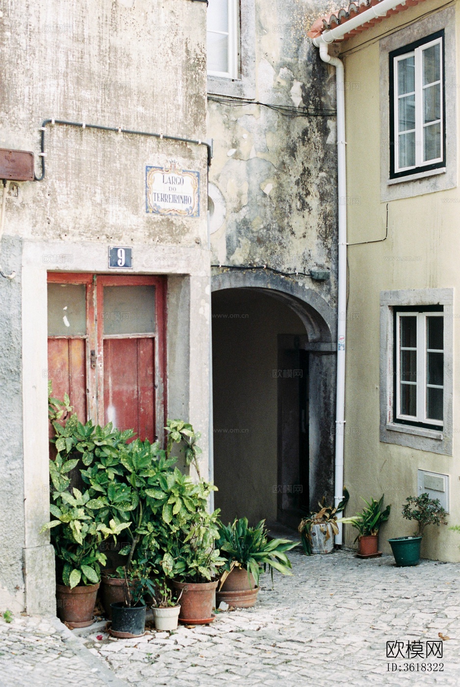 欧洲乡村风景 欧洲建筑别墅图下载