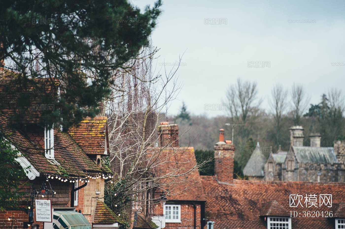欧洲乡村风景 欧洲建筑别墅图下载