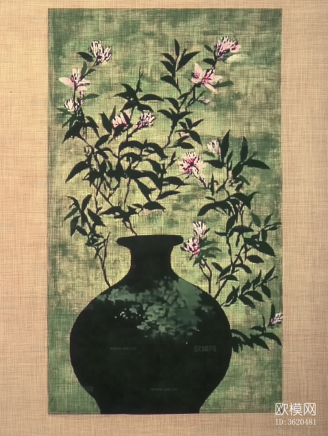 中古侘寂复古挂画下载