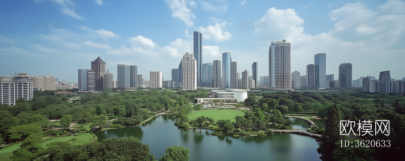 白天城市外景贴图下载