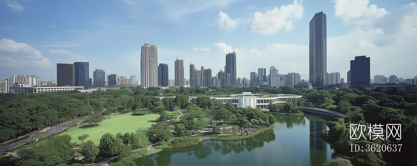 白天城市外景贴图下载