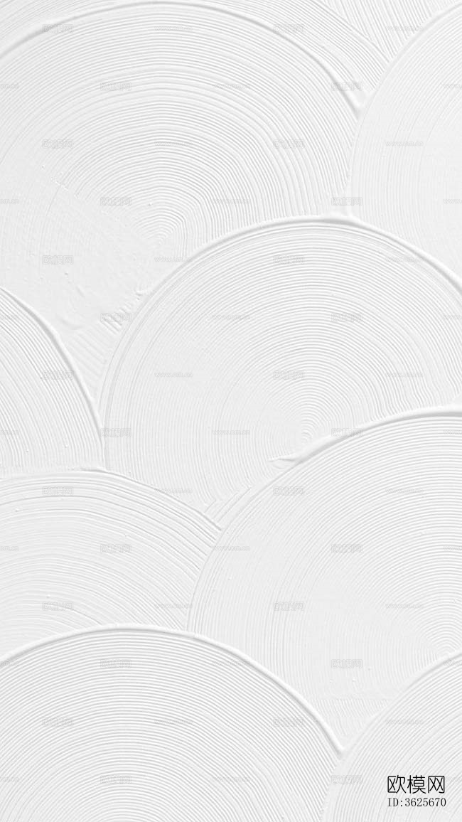 白色硅藻泥墙面造型贴图下载